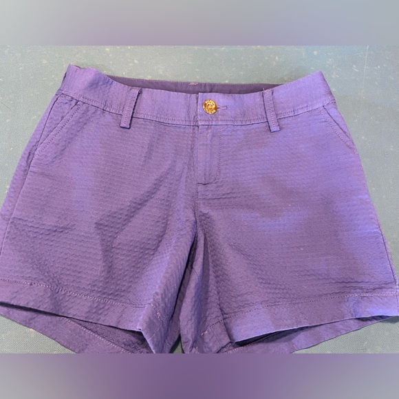 Lilly Pulitzer Pants - Lilly Pulitzer The Callahan Short Size 10 Blue Vacation Beach